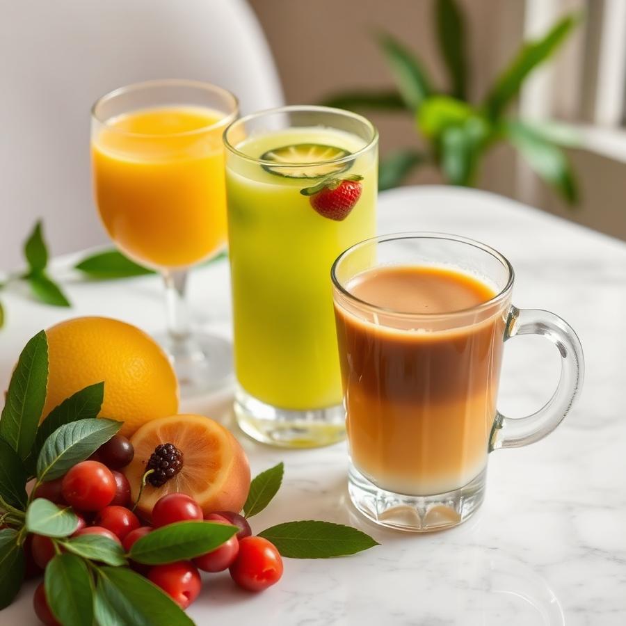 Jugos naturales y emoliente